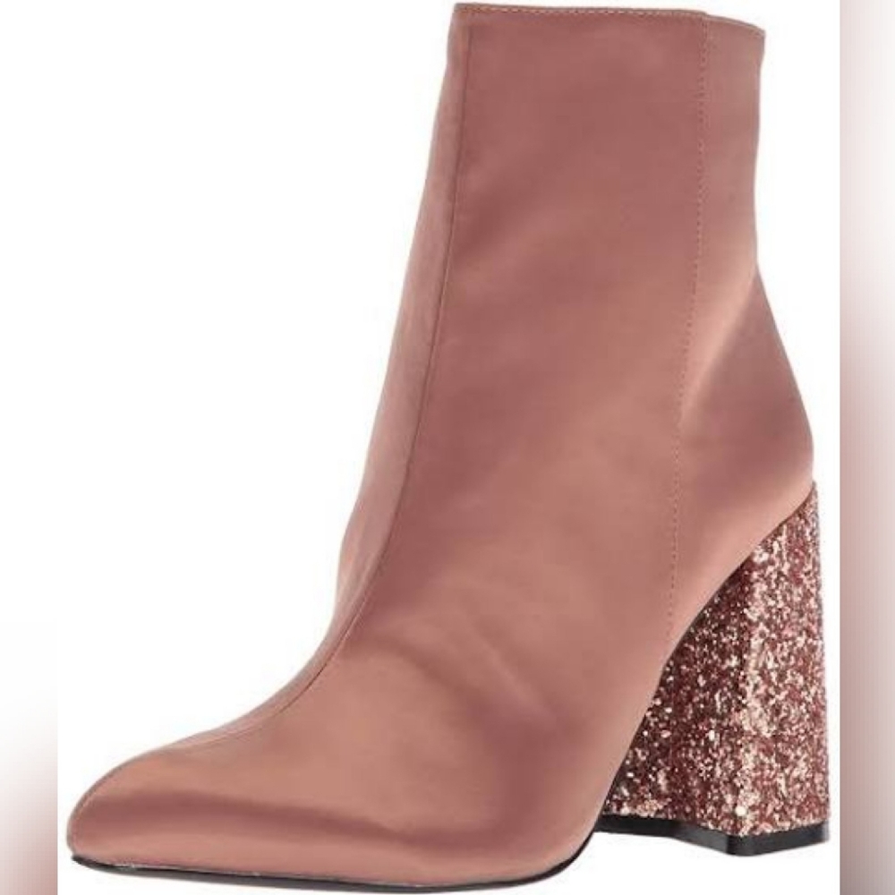 Shellys London Hugsy Bootie in Dark Nude - Picture 6 of 6